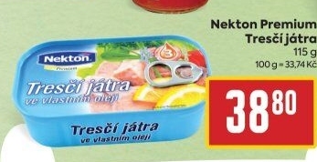 Játra tresčí Nekton