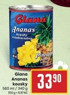 Kompot ananas Giana