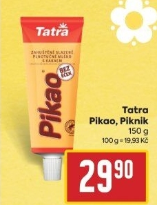 Mléko kondenzované Pikao Tatra
