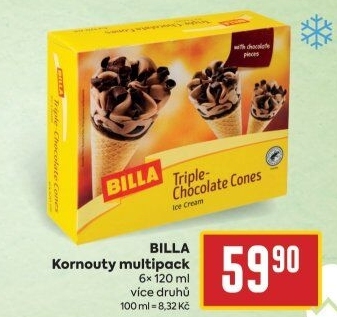 Nanuk kornout Billa