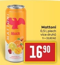 Ochucená voda Mattoni