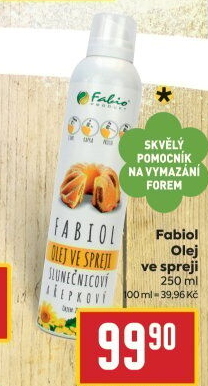 Olej ve spreji Fabio