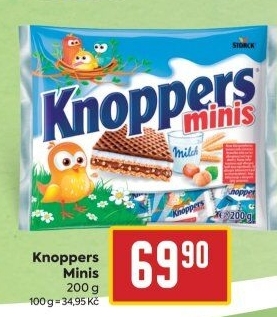 Oplatky Knoppers Minis Storck