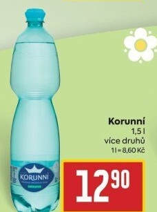 Přírodní voda Korunní