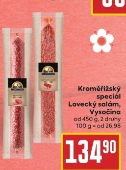 Salám lovecký Kroměřížský speciál
