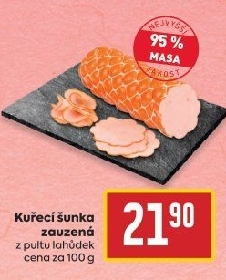 Šunka kuřecí zauzená nejvyšší jakosti