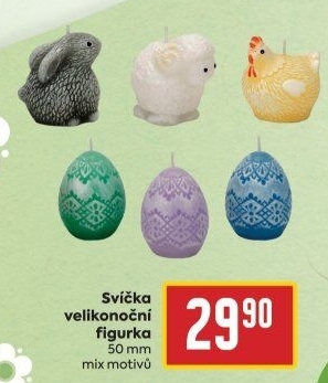 Svíčky velikonoční