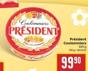Sýr Coulommiers Président