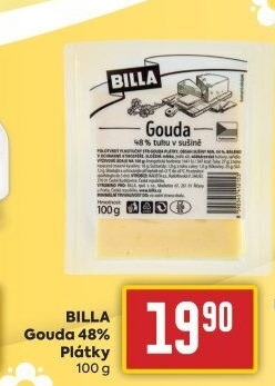 Sýr Gouda 48% Billa
