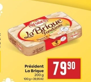 Sýr La Brique Président