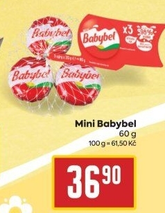 Sýr Mini Babybel Veselá kráva