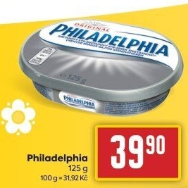 Sýr tavený smetanový Philadelphia