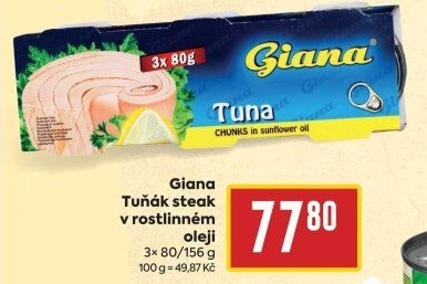 Tuňák v oleji Giana