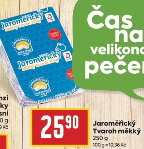 Tvaroh měkký Jaroměřický
