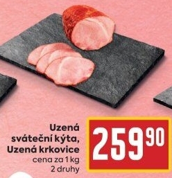 Uzená kýta bez kosti