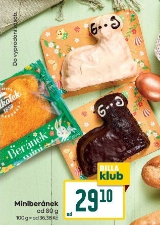 Velikonoční beránek Odkolek