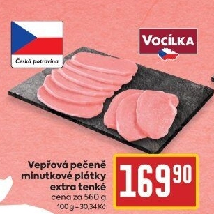 Vepřová pečeně bez kosti Vocílka
