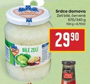 Zelí bílé Srdce domova