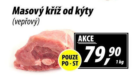 Masový kříž od kýty vepřový