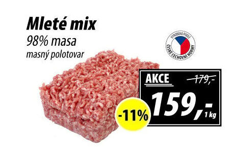 Mleté maso mix