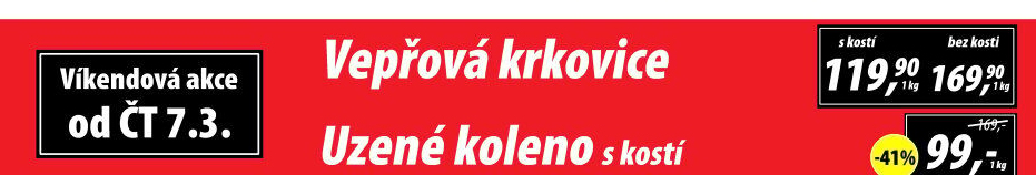 Vepřová krkovice bez kosti