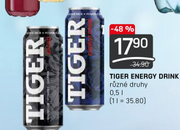 Energetický nápoj Tiger