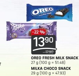 Fresh Milk snack Oreo