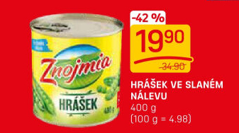 Hrášek Znojmia
