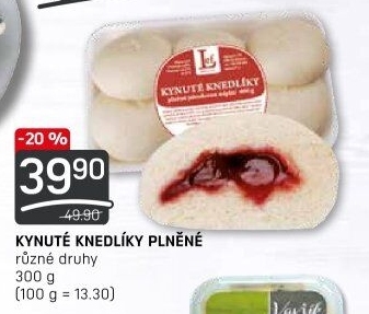 Kynuté knedlíky ovocné Lef