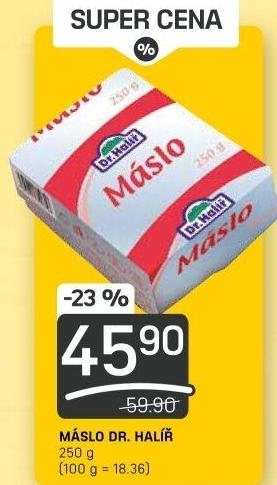 Máslo Dr.Halíř