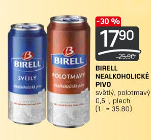 Nealkoholické pivo Birell