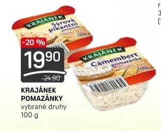 Pomazánky Krajánek