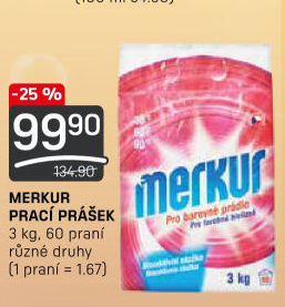 Prací prášek Merkur