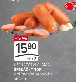 Špekáčky Top Sláma