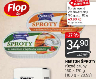 Šproty Nekton