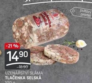 Tlačenka selská Sláma