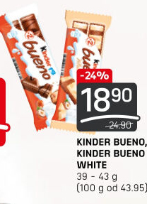 Tyčinka Bueno Kinder