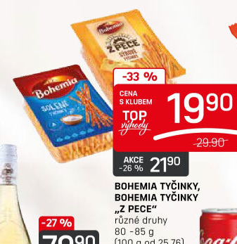 Tyčinky Bohemia