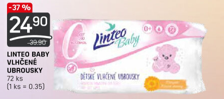 Vlhčené ubrousky dětské Linteo Baby