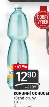 Voda ochucená Korunní