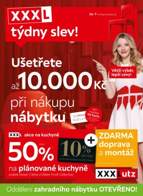 akční leták XXXLutz 4.3.2024-17.3.2024
