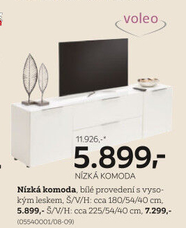 NÍZKÁ KOMODA