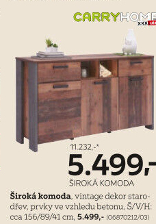 ŠIROKÁ KOMODA
