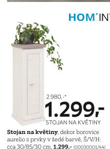STOJAN NA KVĚTINY