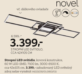STROPNÍ LED SVÍTIDLO