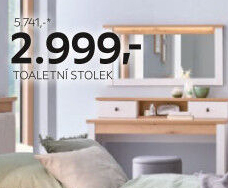 TOALETNÍ STOLEK