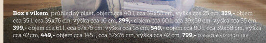 BOX S VÍKEM