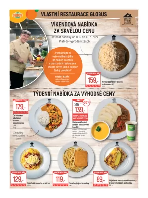 akční leták Globus 6.3.2024-12.3.2024