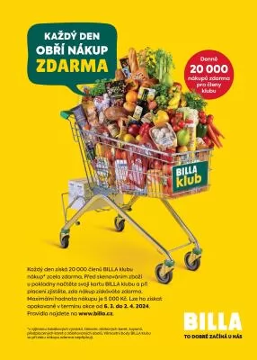 akční leták BILLA 6.3.2024-12.3.2024