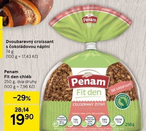 Chléb Fit den Penam